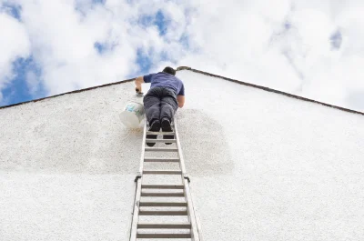 Peinture extérieure à la Chapelle-d'Armentières — façades et ravalement